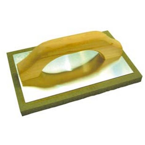 2PZ FRATTONE IN SPUGNA GRIGIA MANICO LEGNO - cm.23,5x10,5