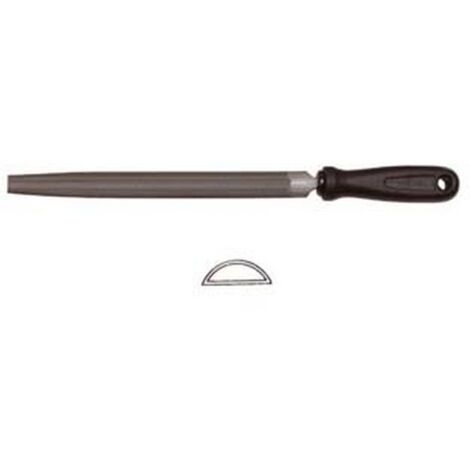 2PZ LIME MEZZE TONDE CON MANICO PLASTICA - 8" mm.200 taglio mezzo dolce