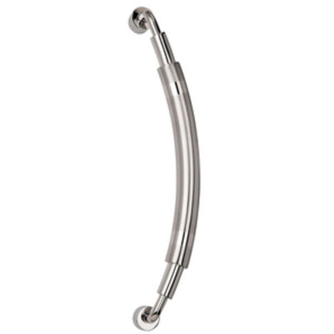 2PZ MANIGLIONE INOX SATINATO LUCIDO ART. 849 MM.300