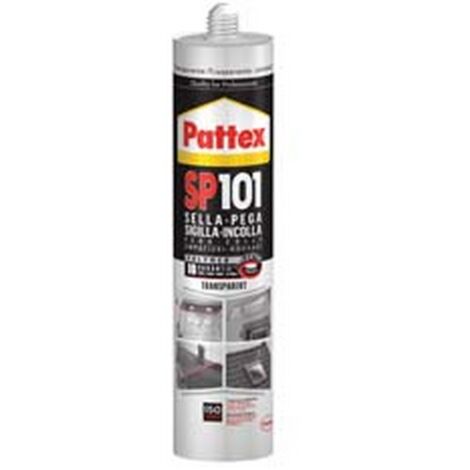 2PZ PATTEX SIGILLANTE SP 101 TRANS TRASPARENTE NEUTRO - ml.280