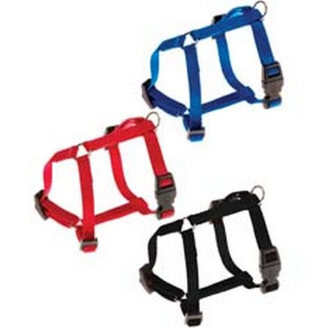 2PZ PETTORINE NYLON CHAMPION P PER CANI - taglia M colore rosso