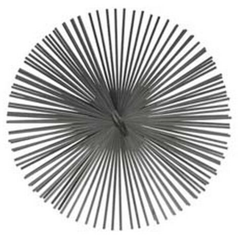 2PZ SCOVOLO TONDO IN ACCIAIO PIATTO  - ø cm.30