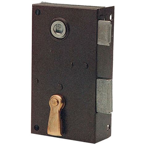 2PZ SERRATURA VERTICALE DA APPLICARE ART. 185 E 45 - lunghezza mm 70 Dx