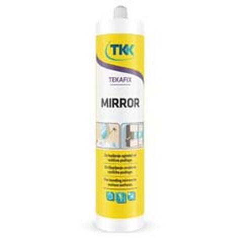 2PZ SIGILLANTE PER SPECCHI TEKAFIX MIRROR - ml.300 bianco