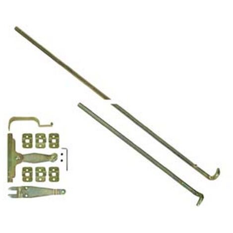 2PZ SPAGNOLETTE PER BALCONE COMPLETE IN KIT TROPICALIZZATE - cm.240 per balcone