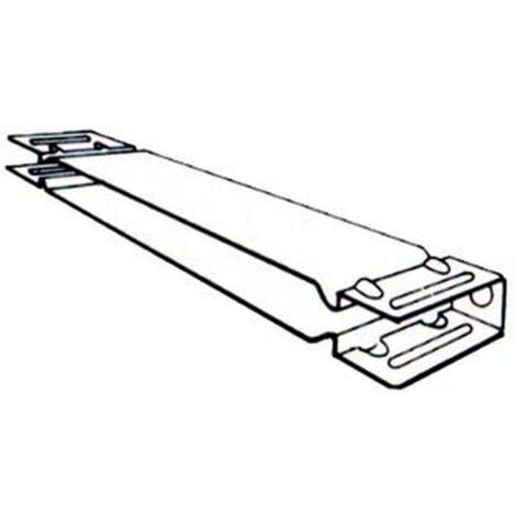 2PZ TRAVERSINO PER SCAFFALE A GANCIO - mm.400