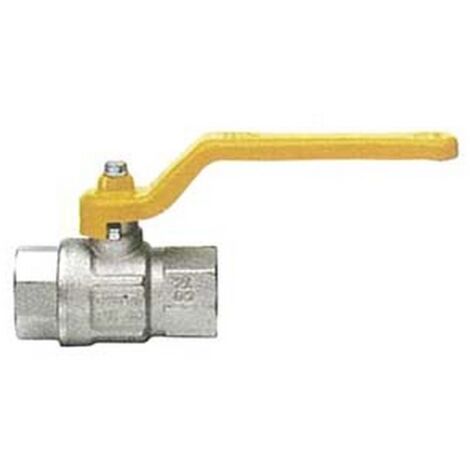 2PZ VALVOLA A SFERA GAS F/F CON MANIGLIA A LEVA "LONDON" ART.066 - FF 1/2"