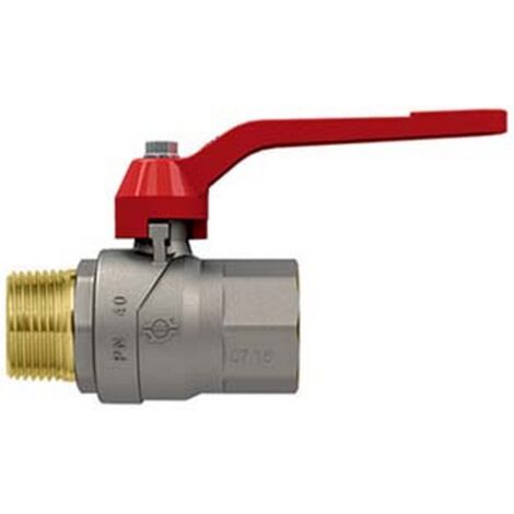 2PZ VALVOLA SFERA M/F MANIGLIA LEVA "EVOLUTION" MF 3/8" pressione esercizio