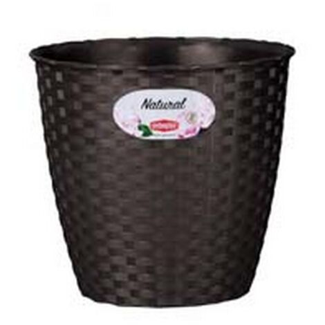 2PZ VASO NATURAL MOKA - ø cm.24x22.2h. - lt. 6.2