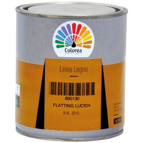 2PZ VERNICE FLATTING 'COLOREA' Lt. 2,5 Trasparente lucida