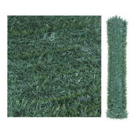 2ROTOLI SIEPE ORNAMENTALE ARTIFICIALE CON FOGLIE PINO - mt.3x1,5h.