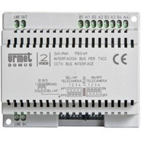 2VOICE interface 4 cameras URMET 1783/69