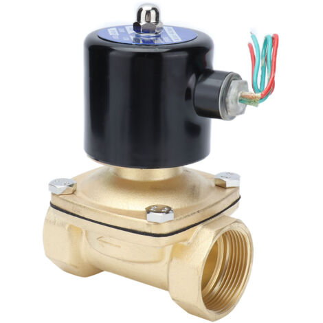 2W-400-40 Kupfer-Elektromagnetventil, normalerweise geschlossenes Membranventil AC220V.