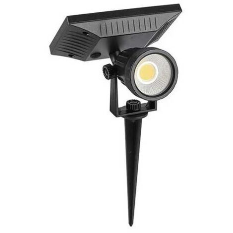 2W LED PICHETTO SOLARE IP65 3000K                                                                        - Luce CALDA