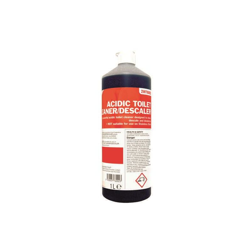 2work - Acidic Toilet Cleaner 1 Litre - 2W76002