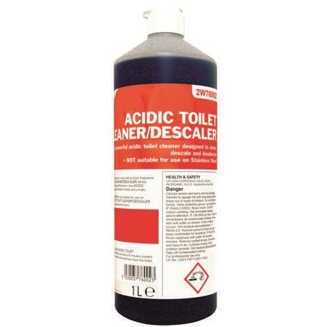 2Work Acidic Toilet Cleaner 1 Litre - 2W76002