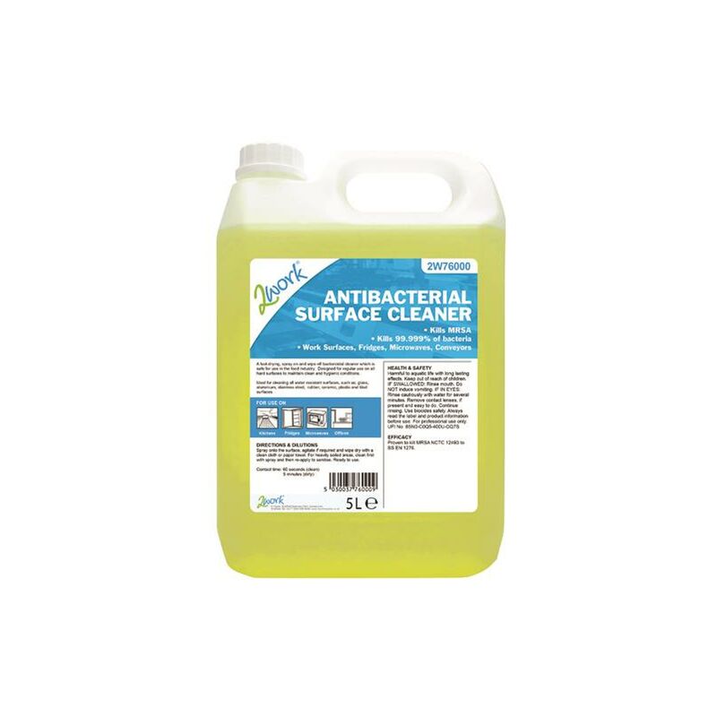 Antibacterial Surfc Cleaner 5L - 2work