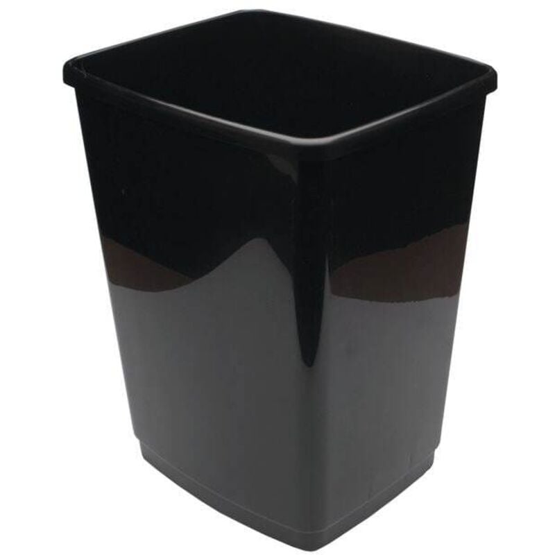 Whitefurze 50L Large Swing Top Bin Black Whitefurze US