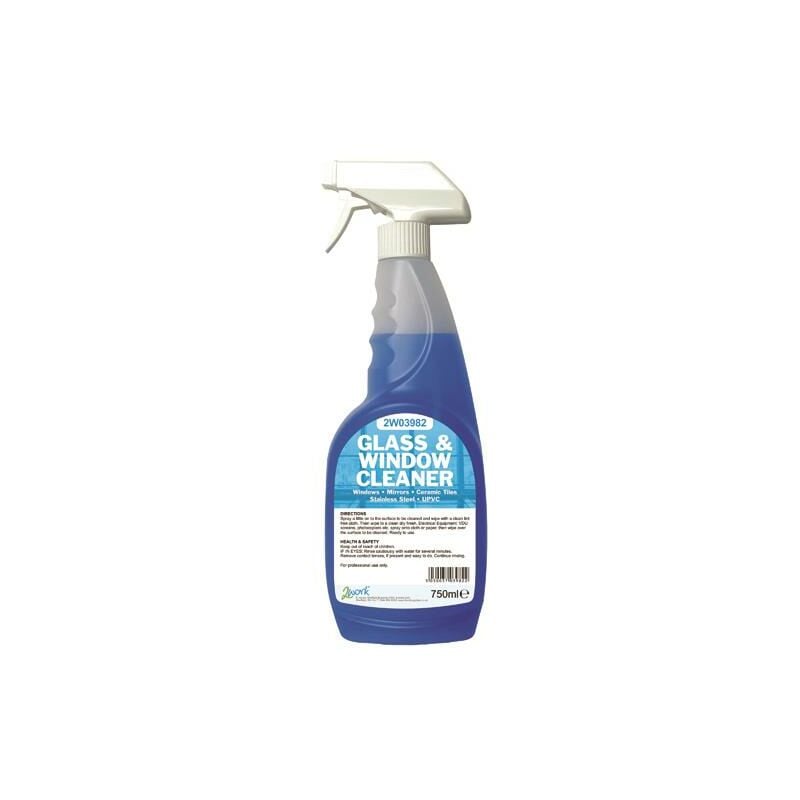 Glass/Wind Cleaner Spray 750ml - 2work