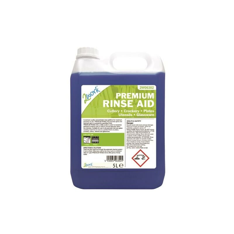 Premium Rinse Aid 5L - 2work