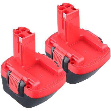 2X 12V 4.8Ah Ni-MH pour Bosch BAT043 Batterie BAT045 BAT120 BAT139 2607335542 2607335526 2607335274 2607335709 pour Bosch GSR 12-2 12V-2 PSR 12 GSB 12VE-2 22612 23612 32612