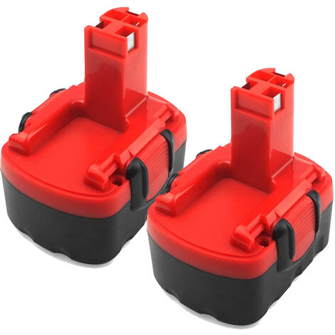 2X 14.4V 4.8Ah Ni-MH Batterie pour Bosch BAT038 BAT040 BAT041 BAT140 BAT159 2607335275 2607335533 2607335534 2607335711 2607335465 2607335685 2607335678 2607335276