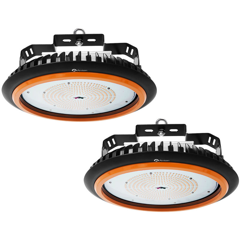 

2X 150W UFO LED Alta Bahía Luz, 22000Lm Lámpara LED de Alta Bahía Industrial Iluminación para Almacén Comercial (IP65, 4500K)