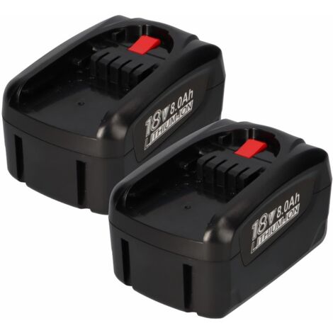 2x 18V 8.0Ah Akku kompatibel für Bosch for all PBA PSB