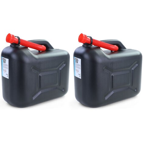 ProPlus Benzinkanister Benzin Kanister 10L Polyethylen rot UN-geprüft  Kraftstoff (1 St)