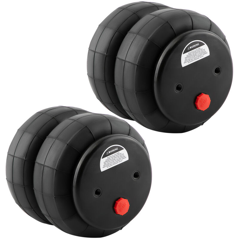 Image of Maxpeedingrods - 2X 2600 lbs Luftfeder Federbalg Single Port 1/2' npt for Heavy Duty Aufhängung