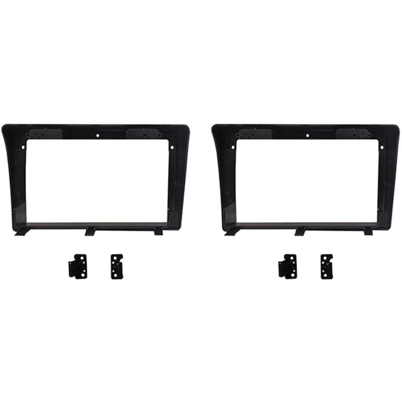 Image of 2X 2Din Auto Radio Blende für Jumper/ Boxer/ Ducato 2006+ dvd Stereo Rahmen Platte Adapter Dash