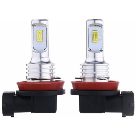 2x 35W 4000LM 6000K blanc LED H11 H8 H9 H16 Brouillard Lumières Ampoules Trousse