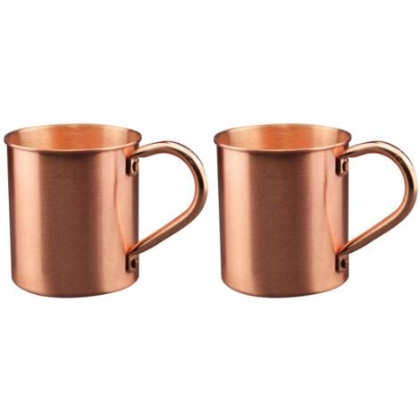 3x Tasse à cocktail / verre à cocktail Moscow Mule 450 ml cuivre