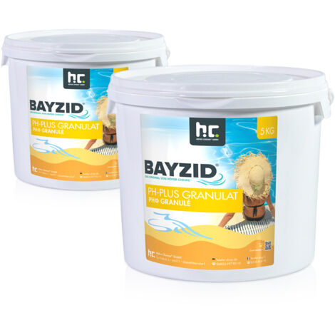 2x 5 kg BAYZID® pH Plus Granulat für den Pool