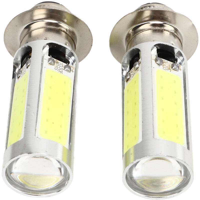 Image of 2x 6000K Weiß H6M cob led Motorrad/ATV Nebelscheinwerfer Birne PX15d P15D251