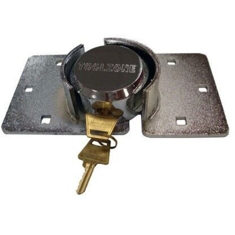 2X 73MM VAN HIGH SECURITY PADLOCK HASP VAN LOCK &3 KEYS SHED VAN DOOR LOCK LK107