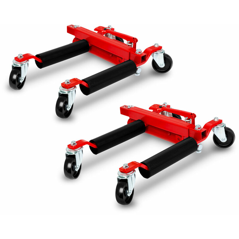 

2x 9' Posicionador vehículos hidráulico (2 Piezas, 680 kg Capacidad por unidad, 630 mm Extensión máx., 285 mm Altura de elevación máx.)