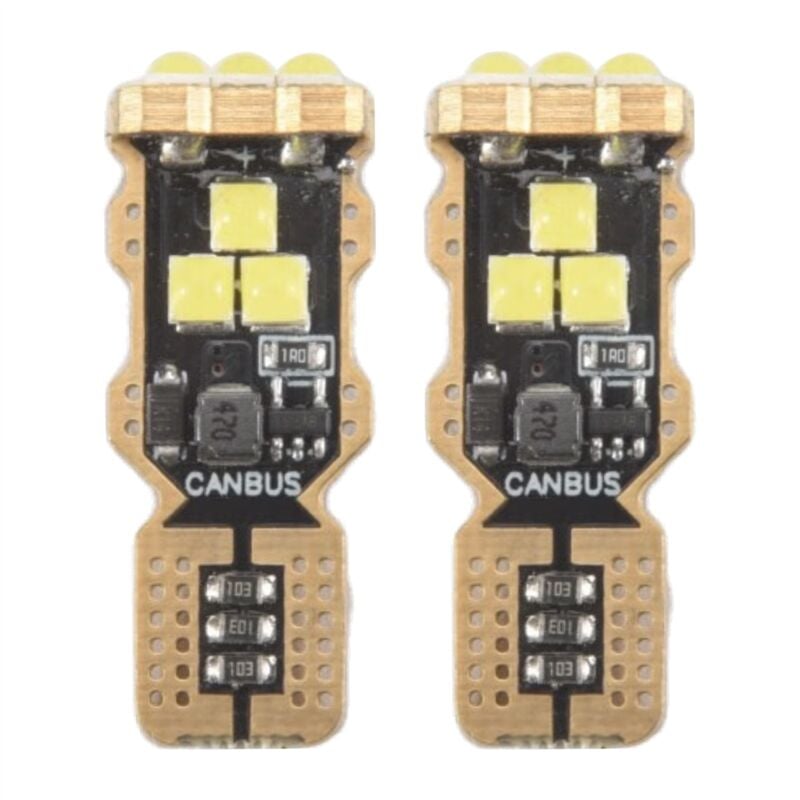 Image of 2X 921 912 W16W 904 906 916 T15 led Reverse Backup GlüH Birne Canbus Fehler Frei 6000K Xenon Super