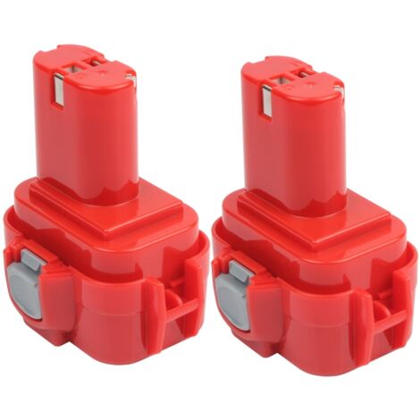 2X 9.6V 4.8Ah Ni-MH Batterie pour Makita PA09 9120 9122 9134 9100 9100A 9101A 9102 6207D 192595-8 192596-6 192638-6 193977-7 638344-4-2