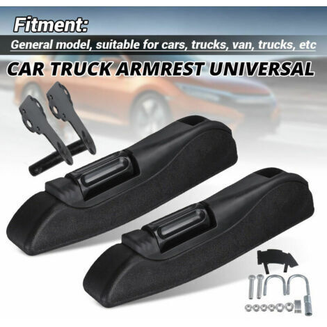 2x accoudoir central de camion de voiture universel accoudoir réglable L + R 40cm