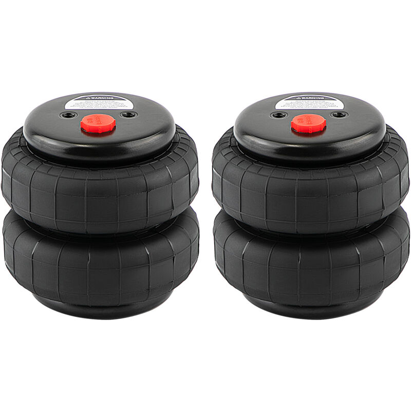 2x Air Suspension pneumatique Bellow Bags standard 2500 lbs For Trucks