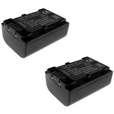 2x Akku 1100mAh für Sony Handycam DCR-SX21 DCR-SX21E DCR-SX22E HDR-CX220EB HDR-CX280EB HDR-CX220EL HDR-CX220ER HDR-CX220ES HDR-CX320EB HDR-CX690EB HDR-CX220E HDR-CX280E HDR-CX320E HDR-CX190E