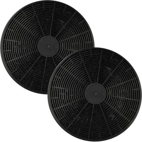 2x Aktivkohlefilter als Ersatz für die Dunstabzugshauben KKT Kolbe K606 und K122 – 17,5 cm