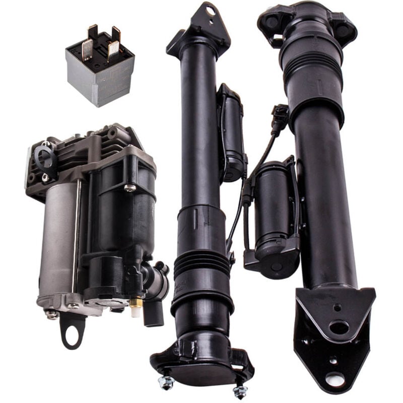 Maxpeedingrods - 2x Amortisseur Arrière + Compresseur for Mercedes Classe Ml Gl W164 X164