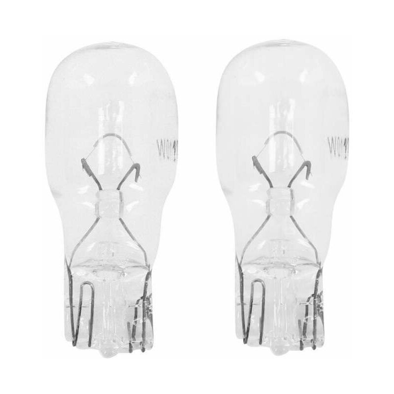 Cyclingcolors - 2x ampoule 12V 10W T13 W2.1x9.5d transparent voiture moto scooter clignotant éclairage intérieur