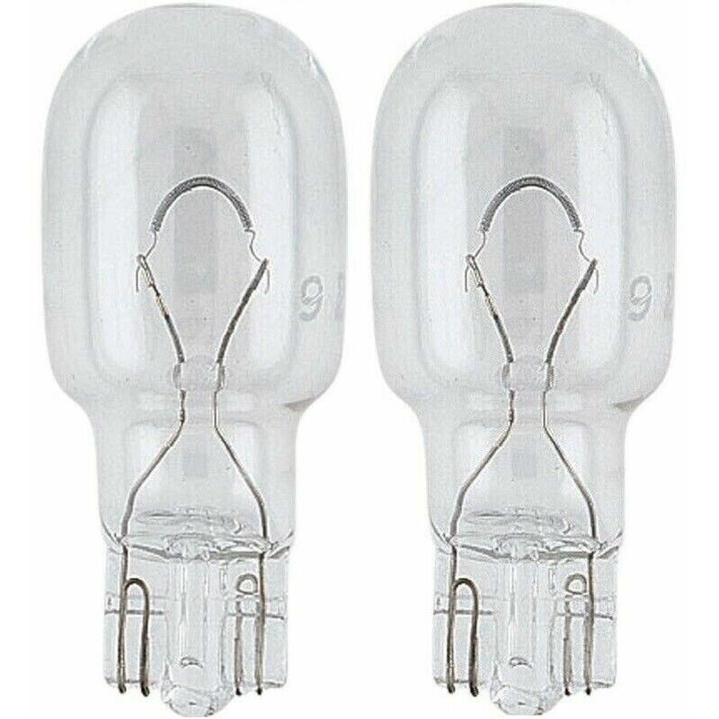 Cyclingcolors - 2x ampoule 12v 21W t15 W2.1x9.5d transparent wedge maison jardin voiture