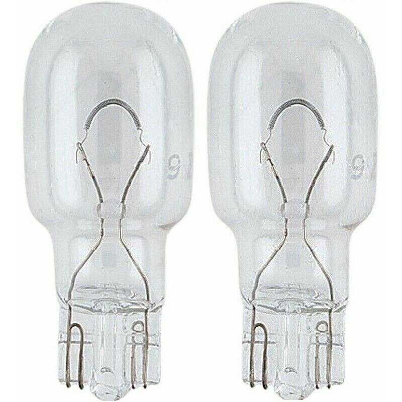 2x ampoule 12v 7W t15 W2.1x9.5d transparent wedge maison jardin voiture
