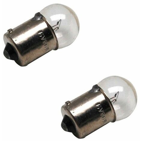 2x ampoule 6V 10W BA15S petit globe tracteur remorque voiture moto universel éclairage