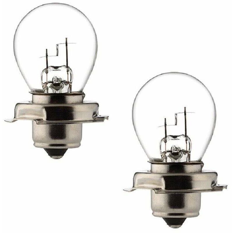 Cyclingcolors - 2x ampoule 6V 20W P26S gros globe phare feu avant tracteur moto