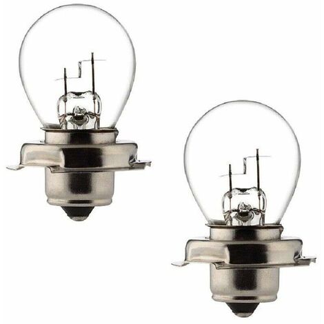 2x ampoule 6V 25W P26S gros globe phare feu avant tracteur moto universel éclaraige